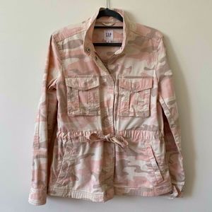 Pink Camouflage Utility field Jacket
